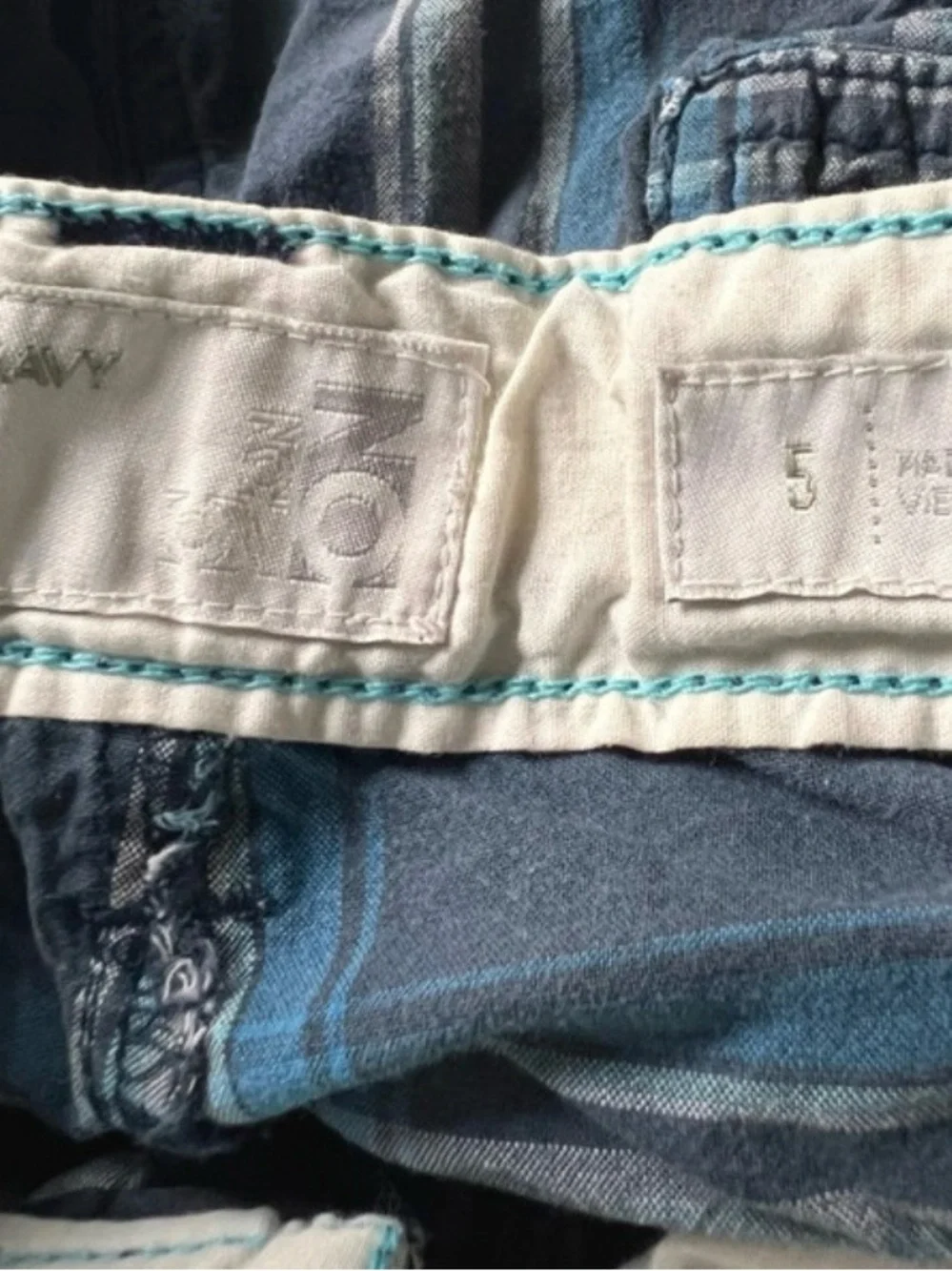 Boys’ Plaid Size 5 Cargo Shorts 248